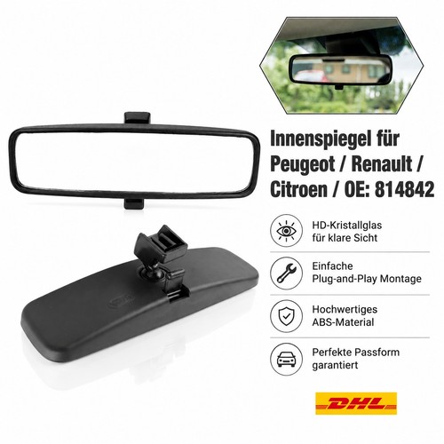 Innenspiegel schwarz 814842 - innenspiegel,
